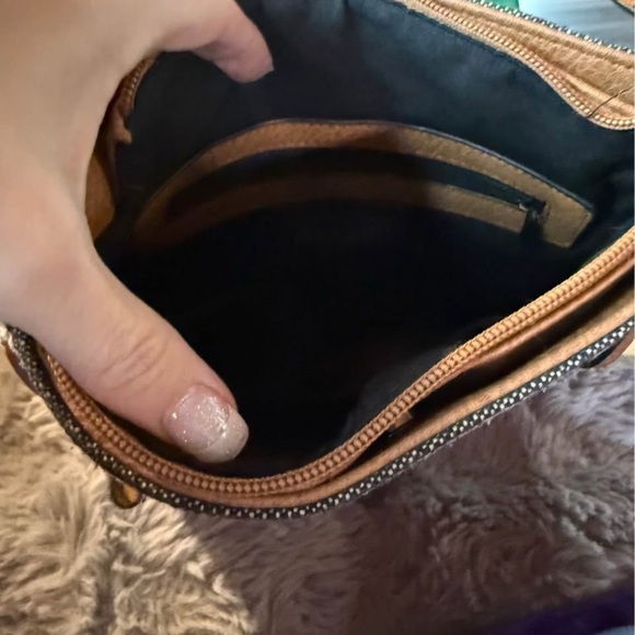 Coach Tan Signature Crossbody Bag - Picture 2 of 7